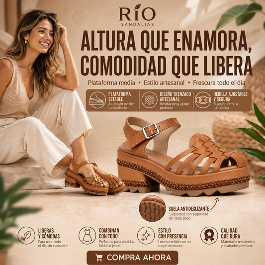 😍CALZADO RIO|SUELA ORTOPEDICA😍