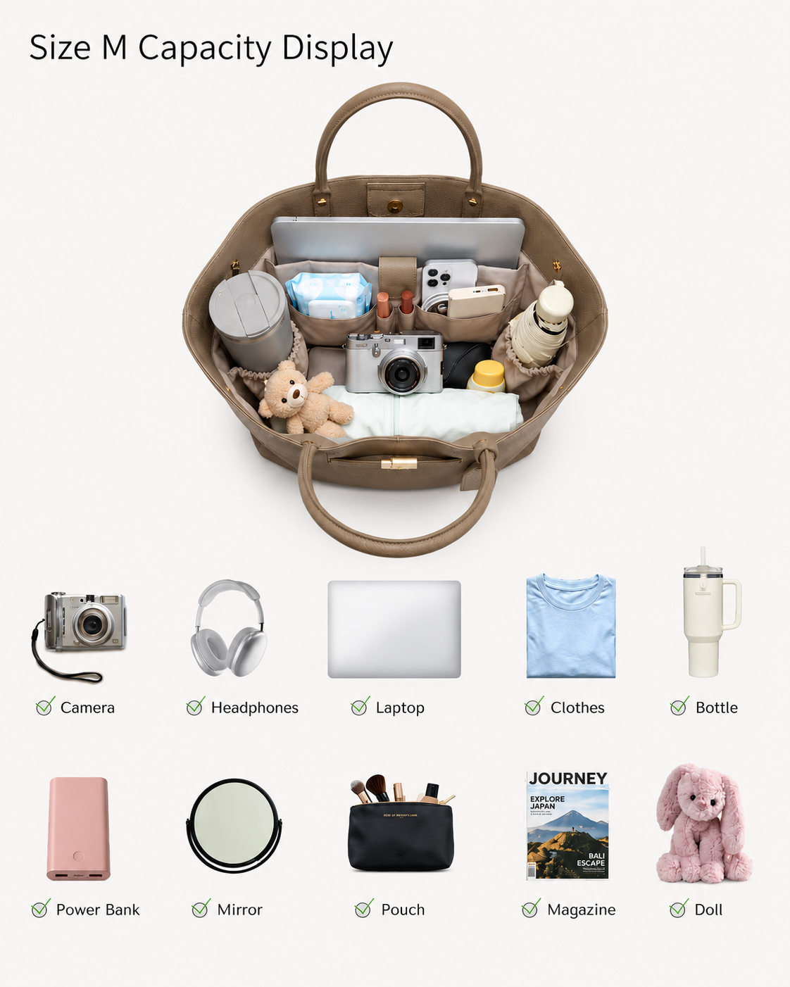 👜✨ BOLSO NEWBELLA | MÁXIMA CAPACIDAD | ELEGANCIA Y ORGANIZACIÓN TODO EL DÍA 🤎